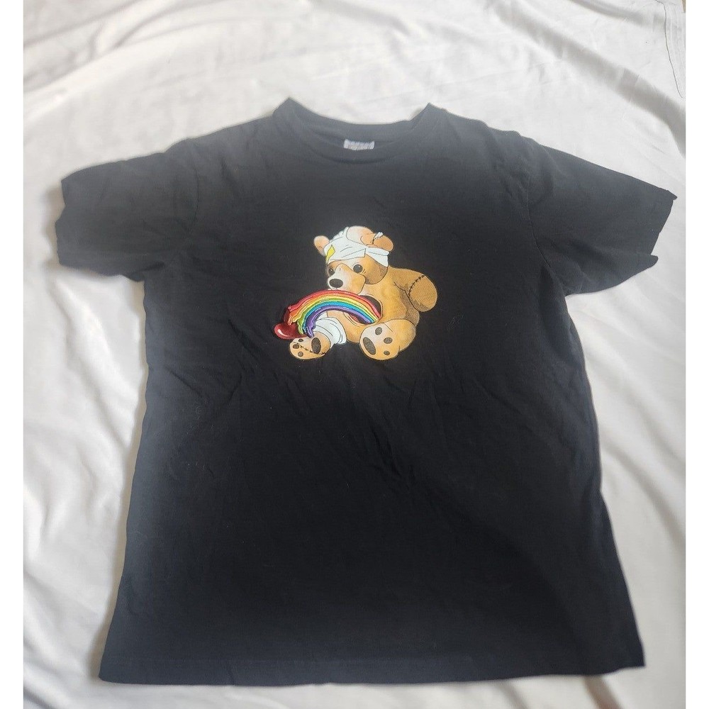 Teddy Fresh Bear Rainbow T-Shirt Size Medium
